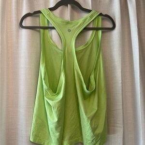 Green tank top